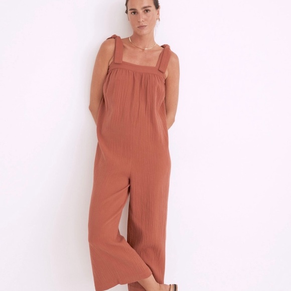 Madewell Pants & Jumpsuits Madewell Nwt Lightestspun Tiestrap